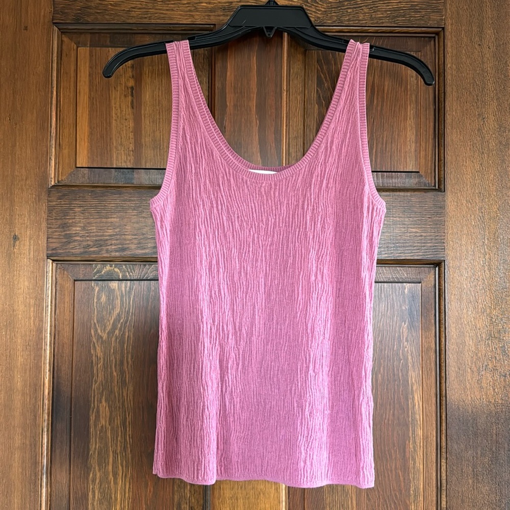 Vince crinkle tank M